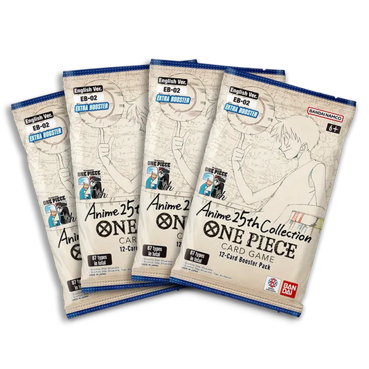 Anime 25th Collection [EB-02] x4 Booster Pack Bundle (LIMIT 1 PER CUSTOMER)