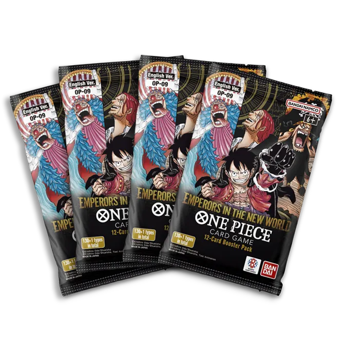 Emperors in the New World [OP-09] x4 Booster Pack Bundle (LIMIT 1 PER CUSTOMER)