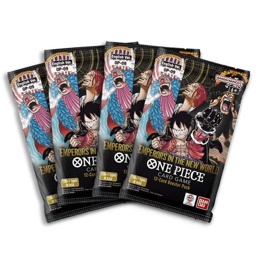 Emperors in the New World [OP-09] x4 Booster Pack Bundle (LIMIT 1 PER CUSTOMER)