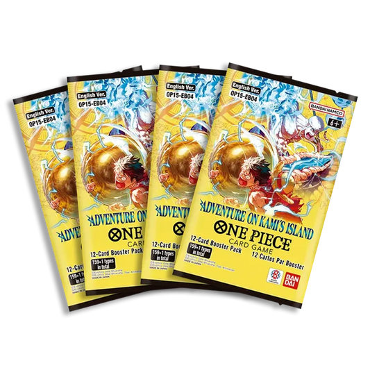 Adventure on Kami's Island [OP15-EB04] x4 Booster Pack Bundle (LIMIT 1 PER CUSTOMER)