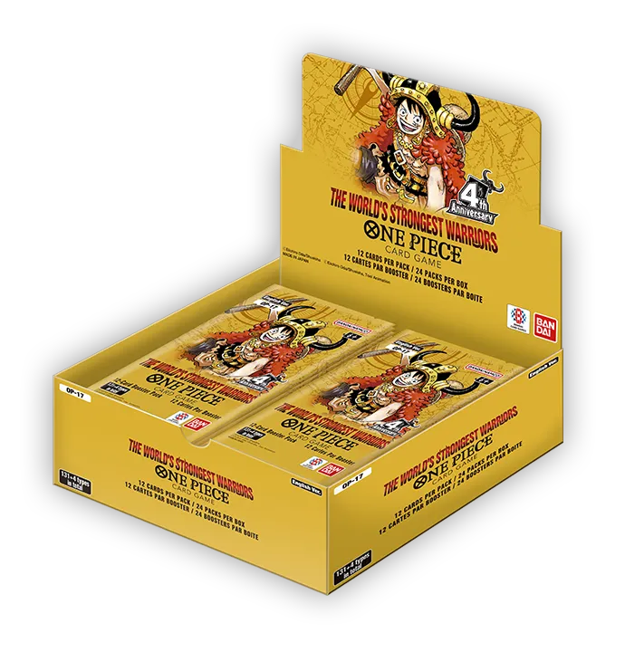 The World's Strongest Warriors [OP-17] Booster Box