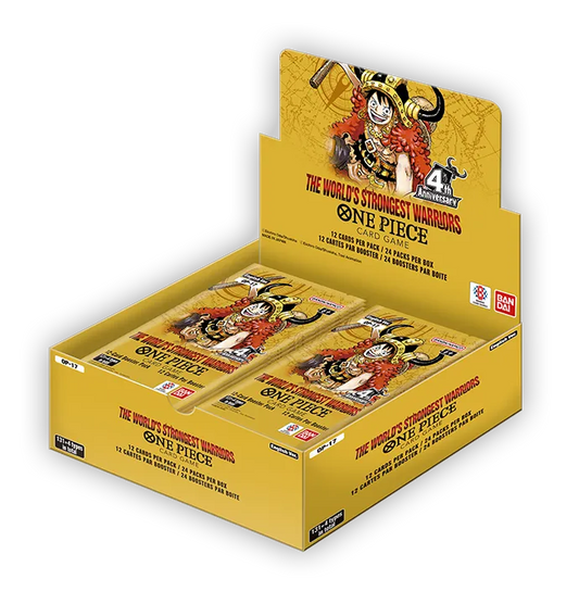 The World's Strongest Warriors [OP-17] Booster Box