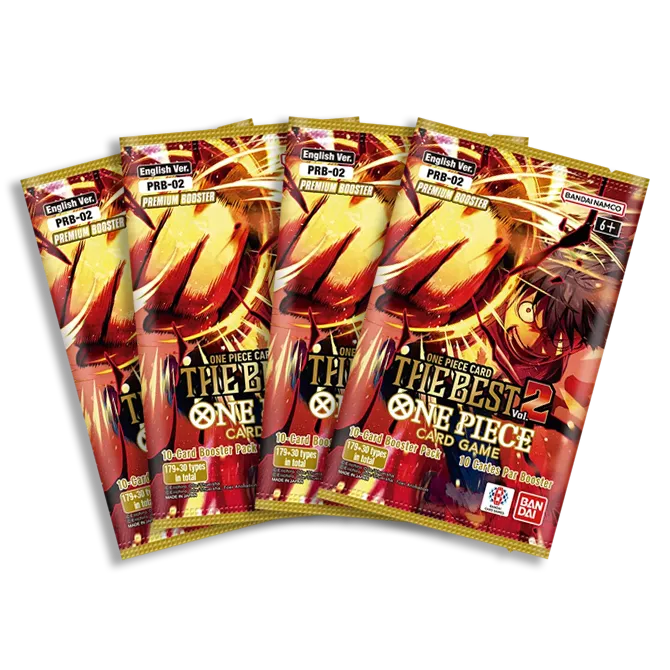 The Best - Premium Booster [PRB-02] x4 Booster Pack Bundle (LIMIT 1 PER CUSTOMER)